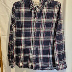 Original Weatherproof Flannel in Blue & Red Plaid